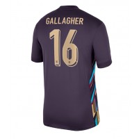 Fotbalové Dres Anglie Conor Gallagher #16 Venkovní ME 2024 Krátký Rukáv